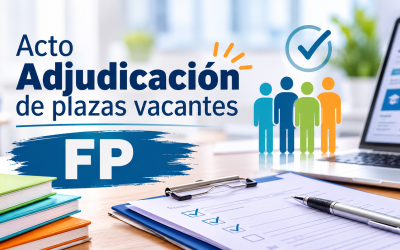 Actos de adjudicación plazas vacantes FP